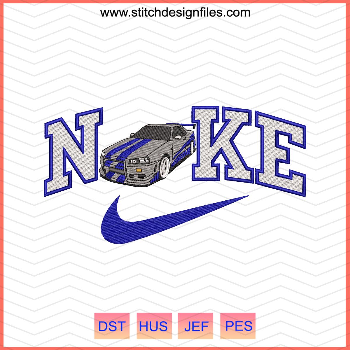 Brian Bullet x Nike Embroidery Design – Suki & Brian