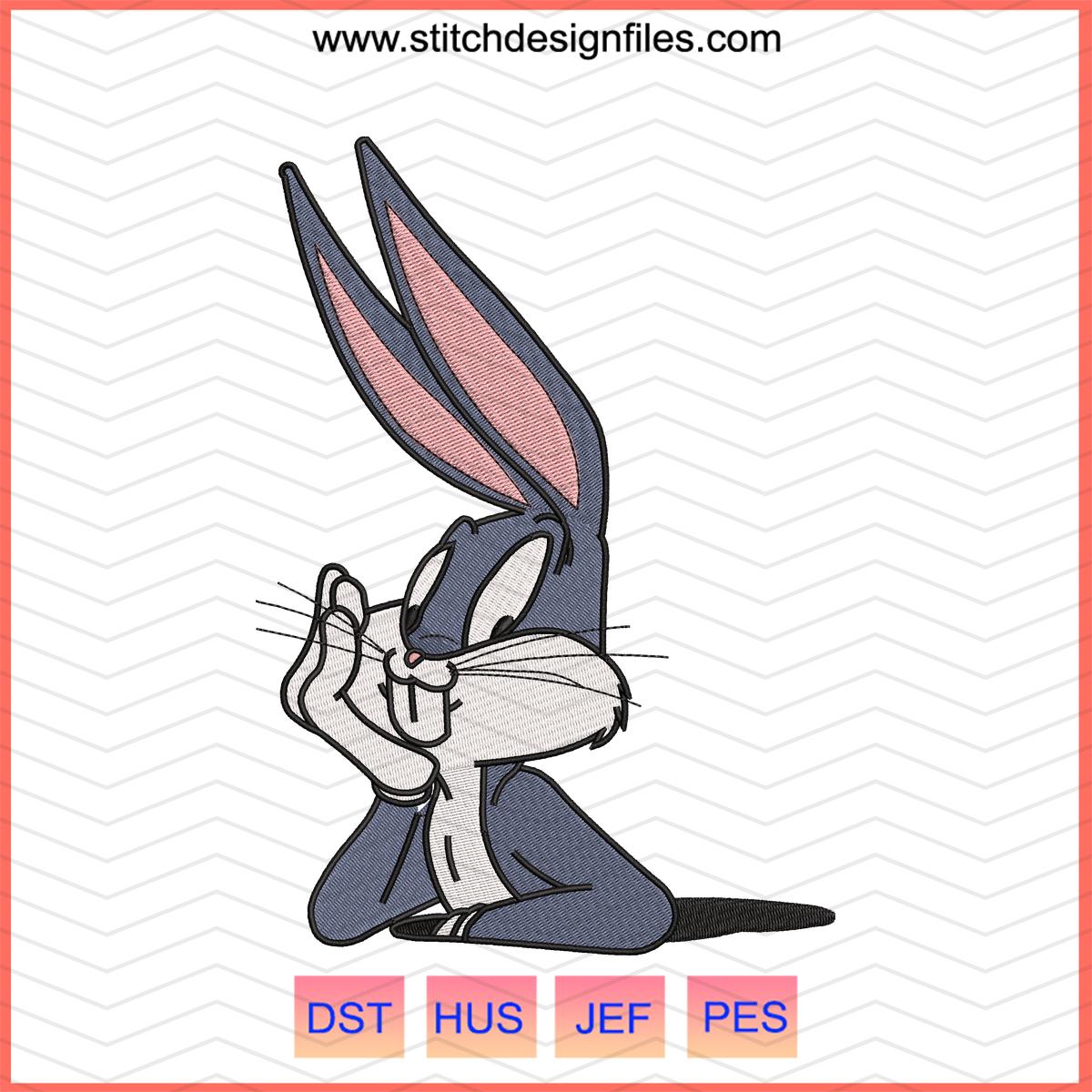 Bugs Bunny Embroidery Design