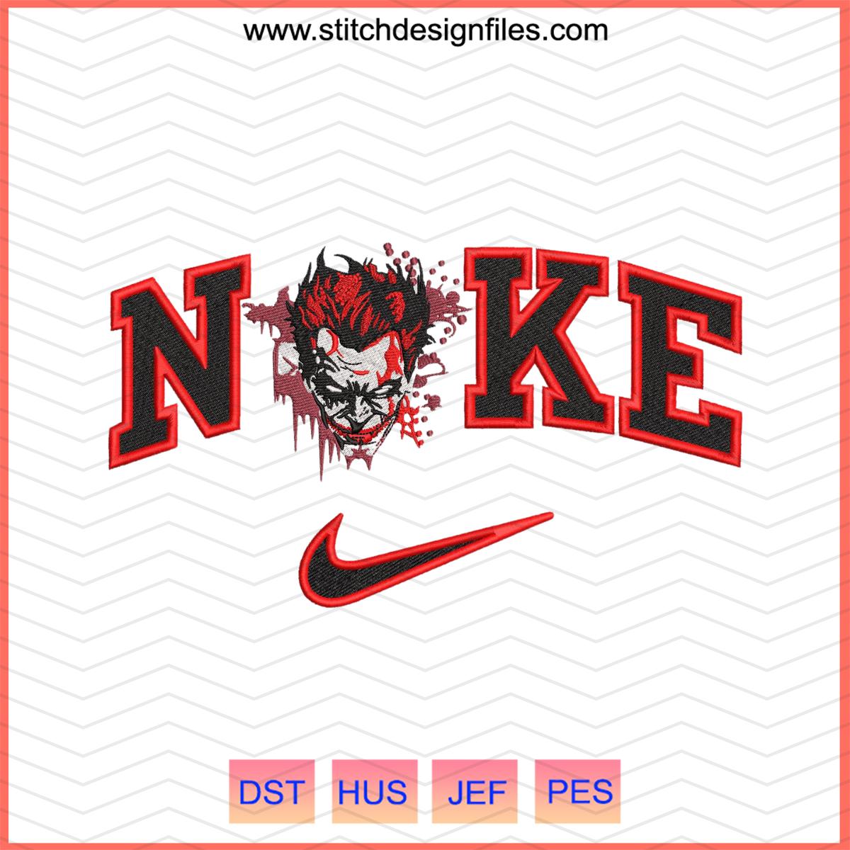 Ghost x Nike Embroidery Design