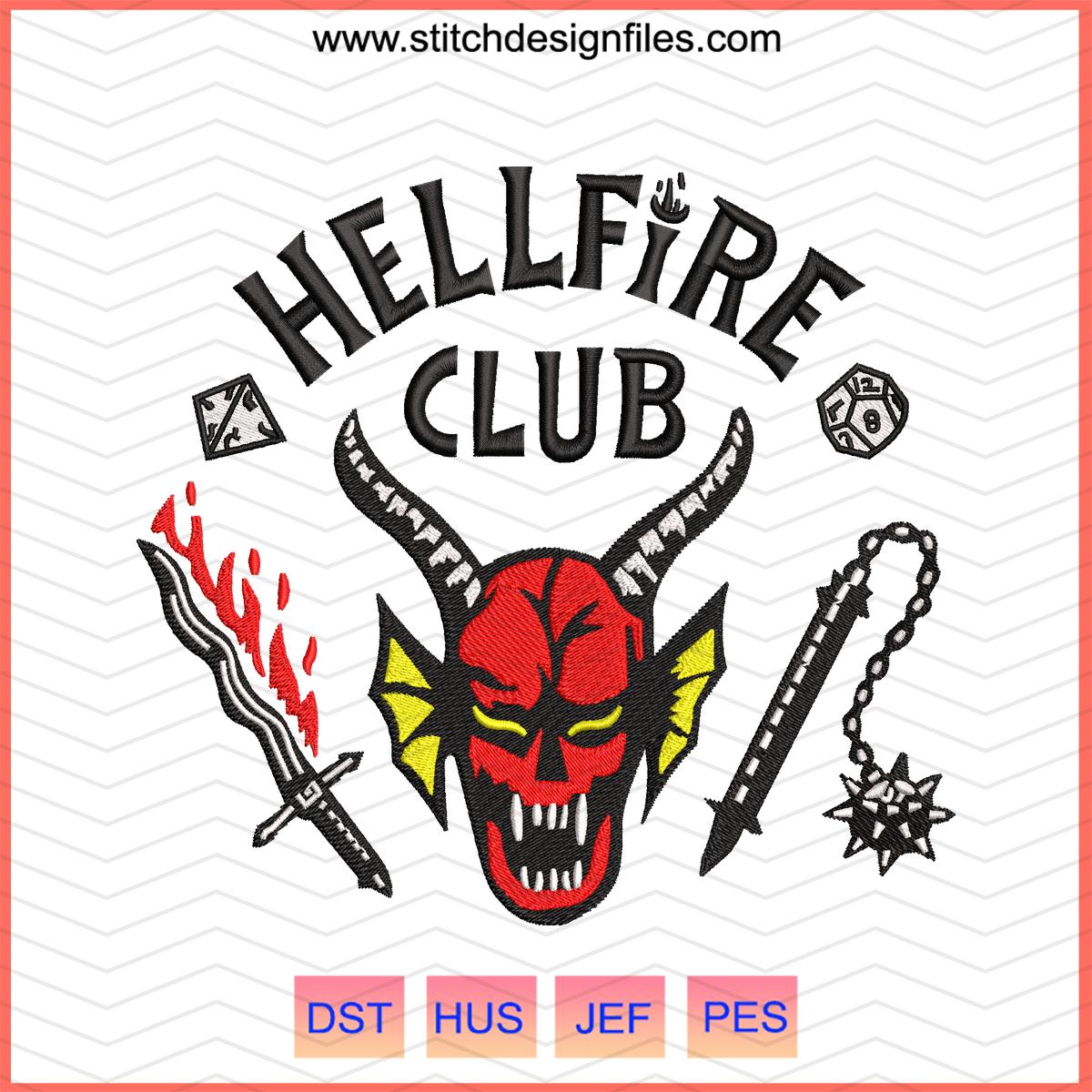 Hellfire Club Embroidery File
