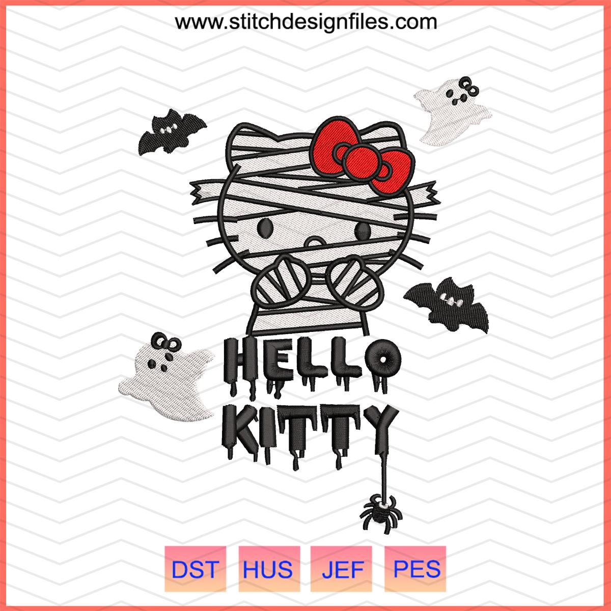 Hello Kitty Machine Embroidery Designs