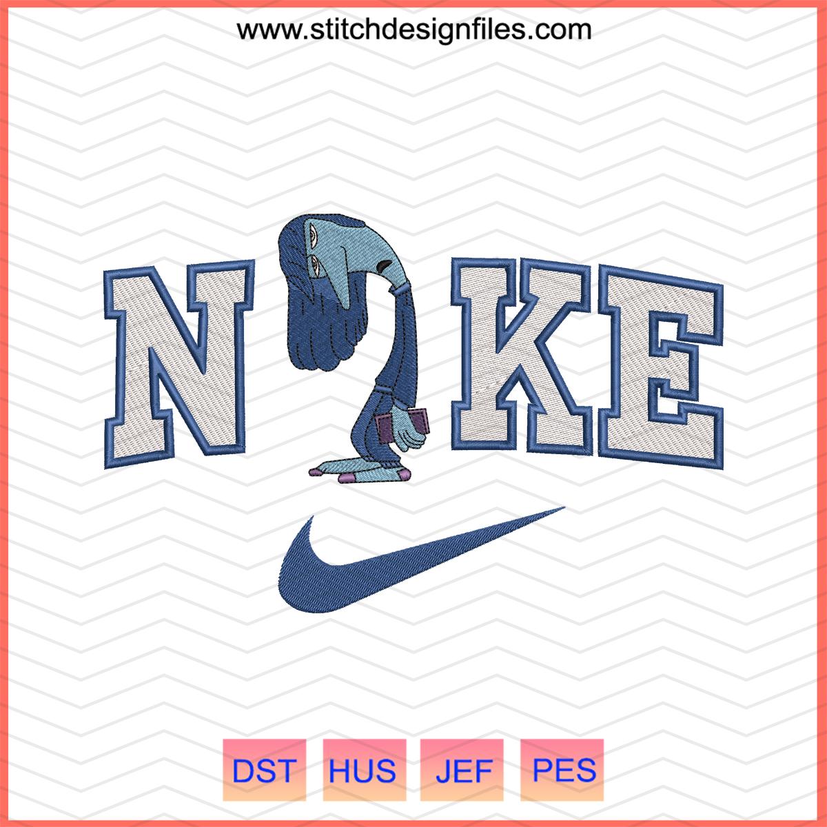 Nike Inside Out Disgust Embroidery Design - nike inside out disgust embroidery design
