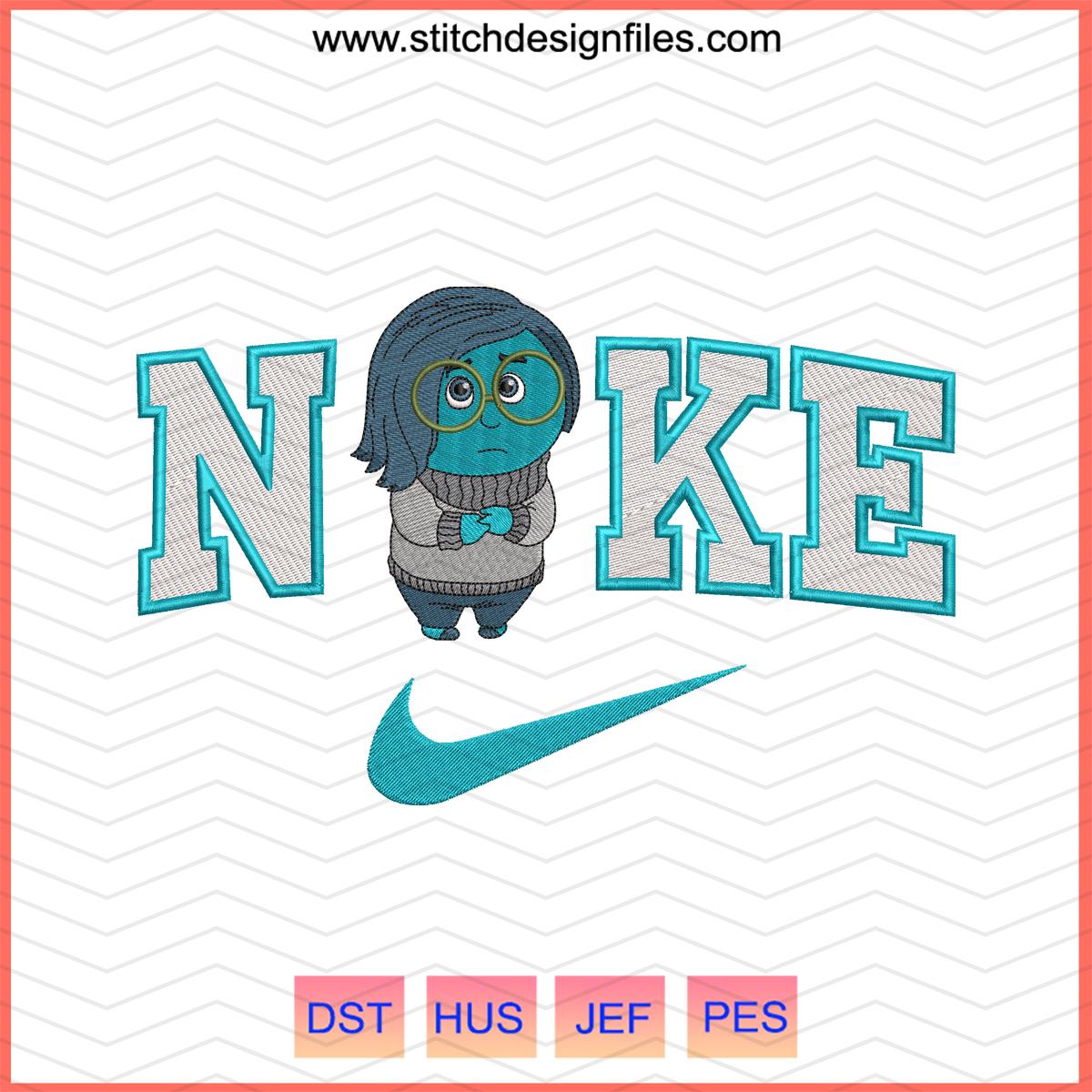 Nike Inside Out Joy Embroidery Design - nike inside out joy embroidery design