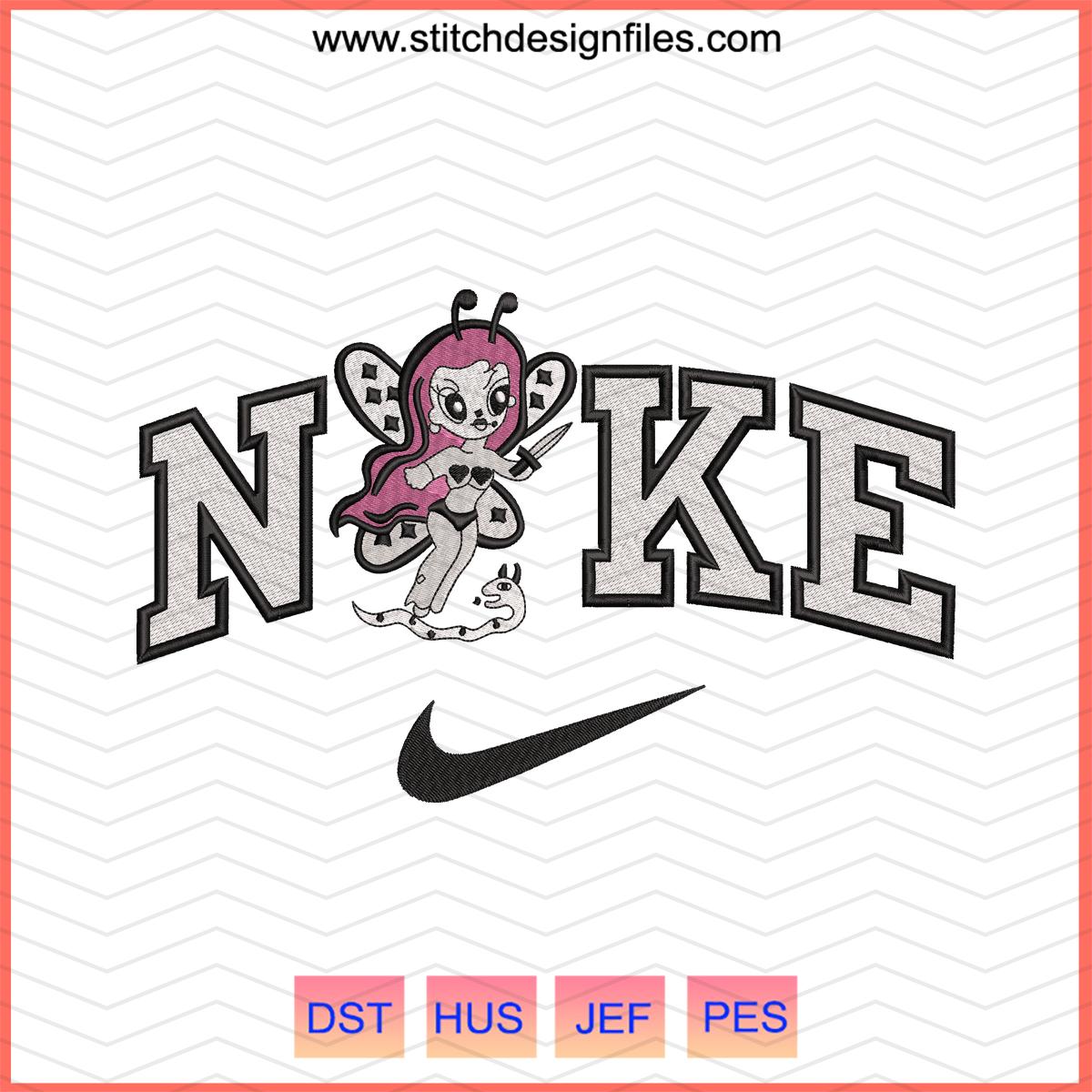 Nike Karol Girl Machine Embroidery File - nike karol girl machine embroidery file