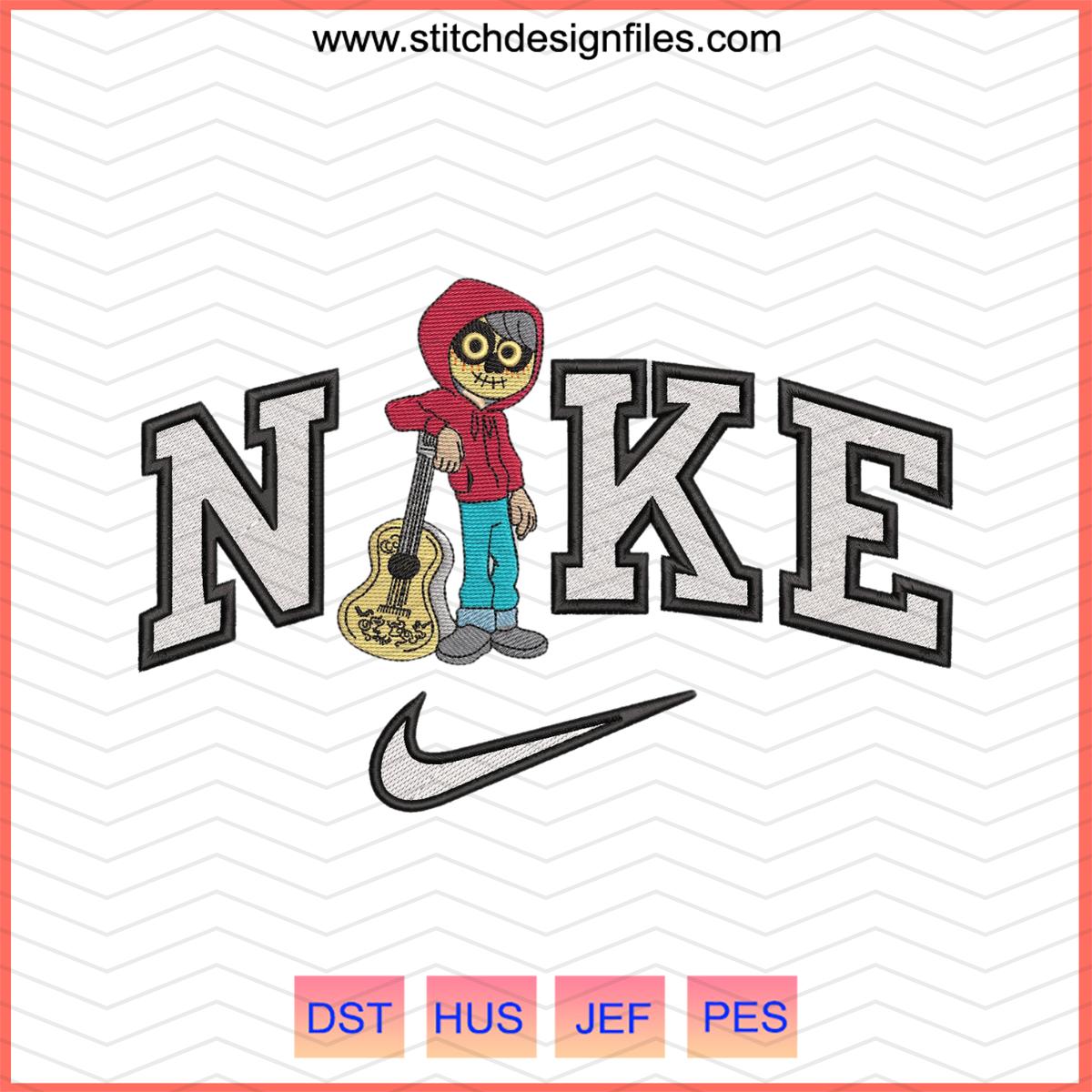 Nike Miguel Coco Embroidery Design - nike miguel coco embroidery design