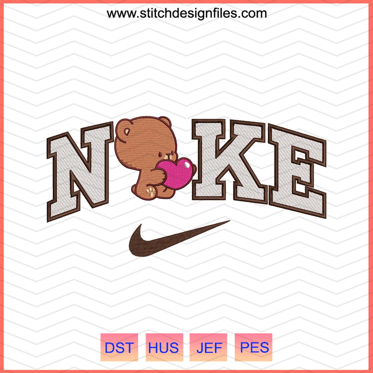 Nike Milk & Mocha Bear Embroidery Designs