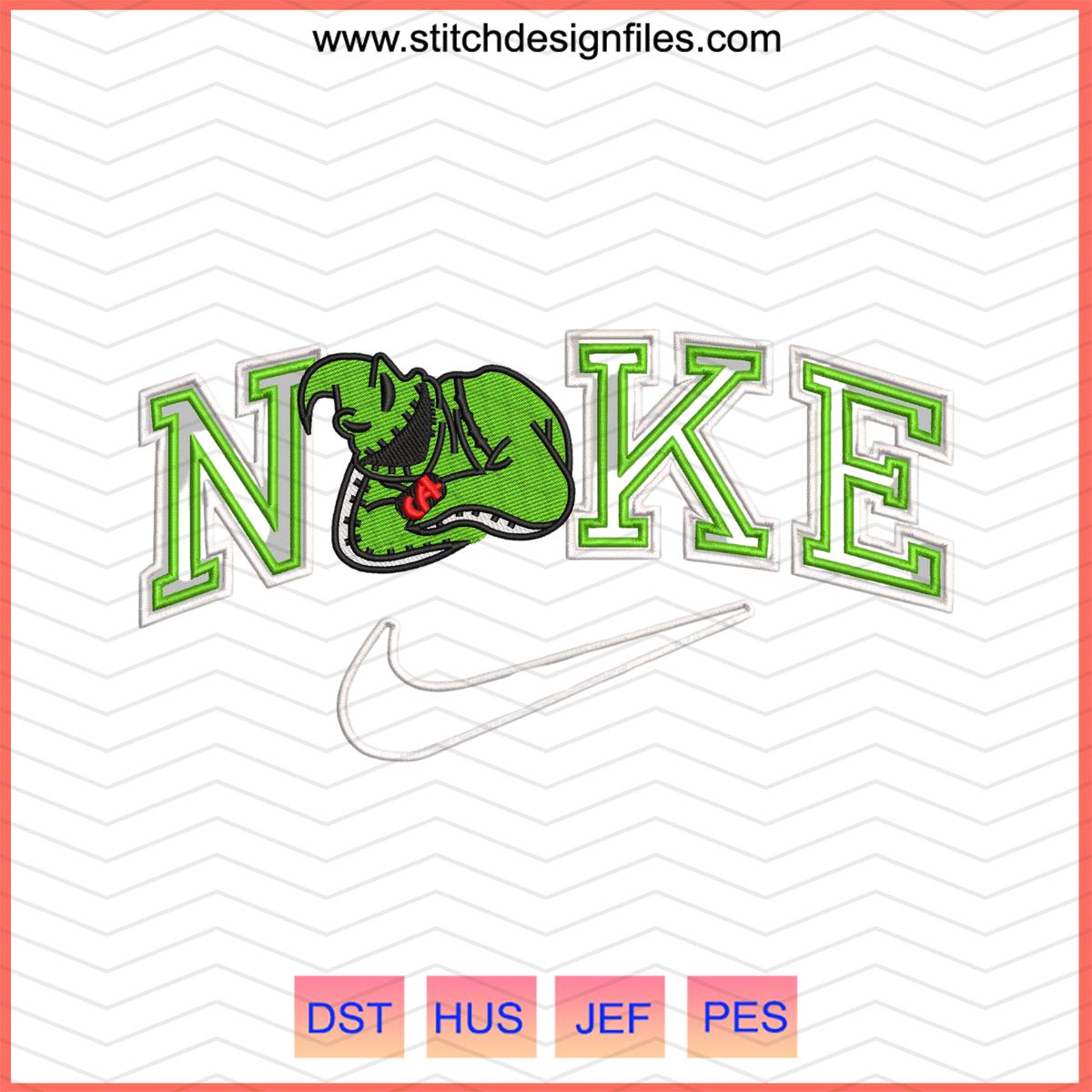 Nike Oogie Boogie Dice Embroidery Design
