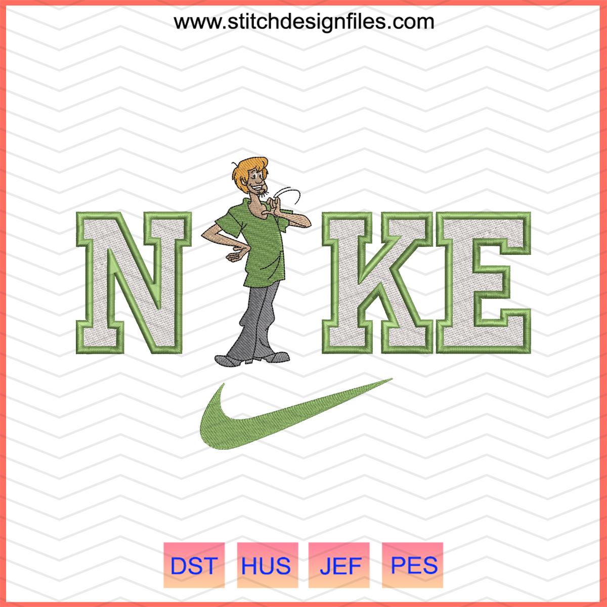 Nike Shaggy Rogers Embroidery File