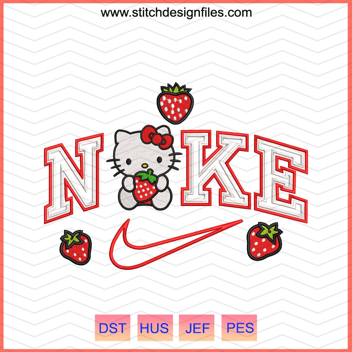 Nike SpongeBob x Patrick Embroidery Design