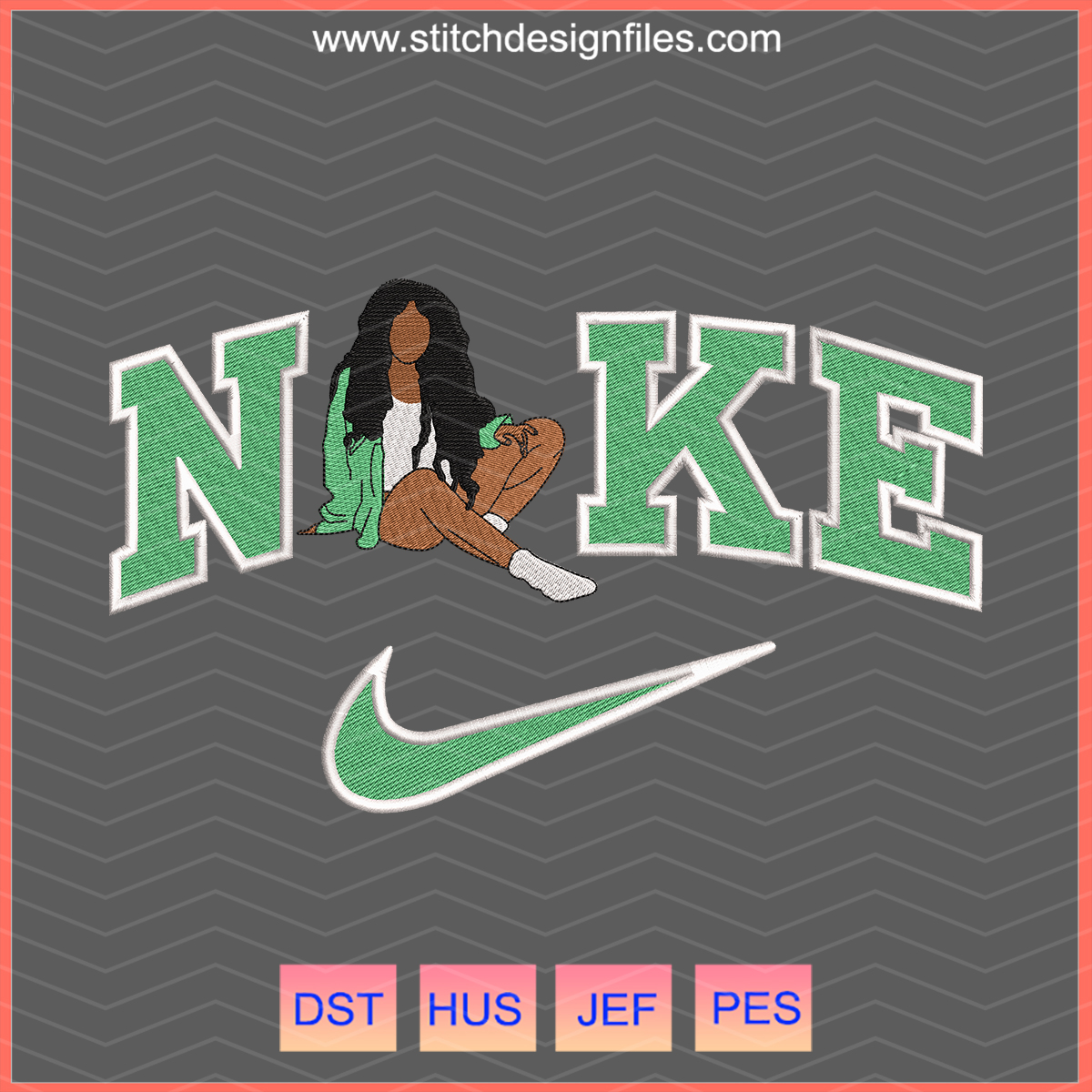 Nike SZA “Ctrl” Embroidery Design