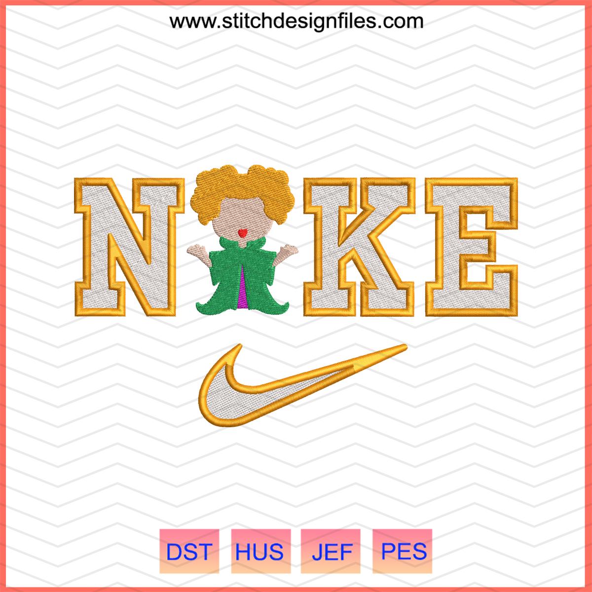 Nike Witch Sister v2 Embroidery Design