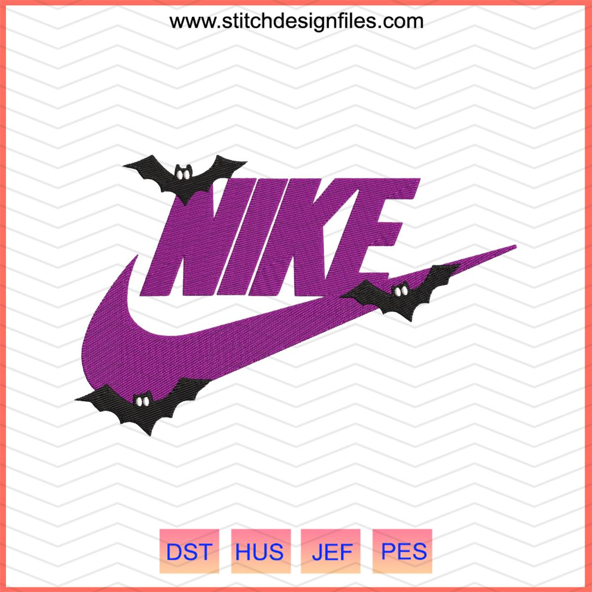 Nike x Bat Embroidery Design V2