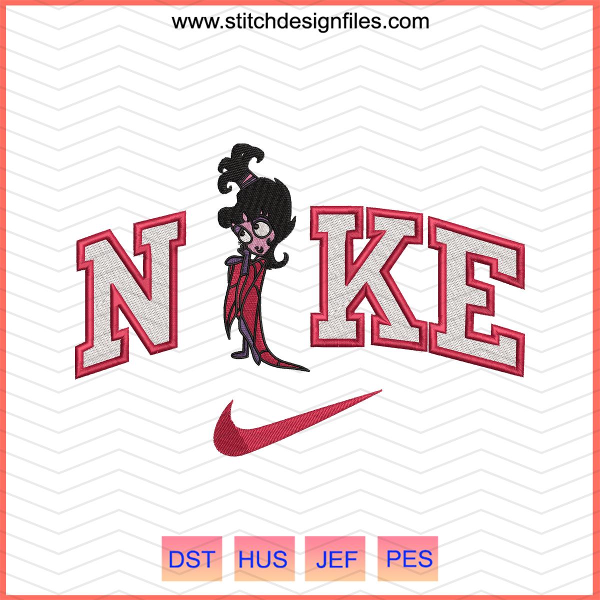 Nike x Lydia Deetz Embroidery Design – Beetlejuice Theme