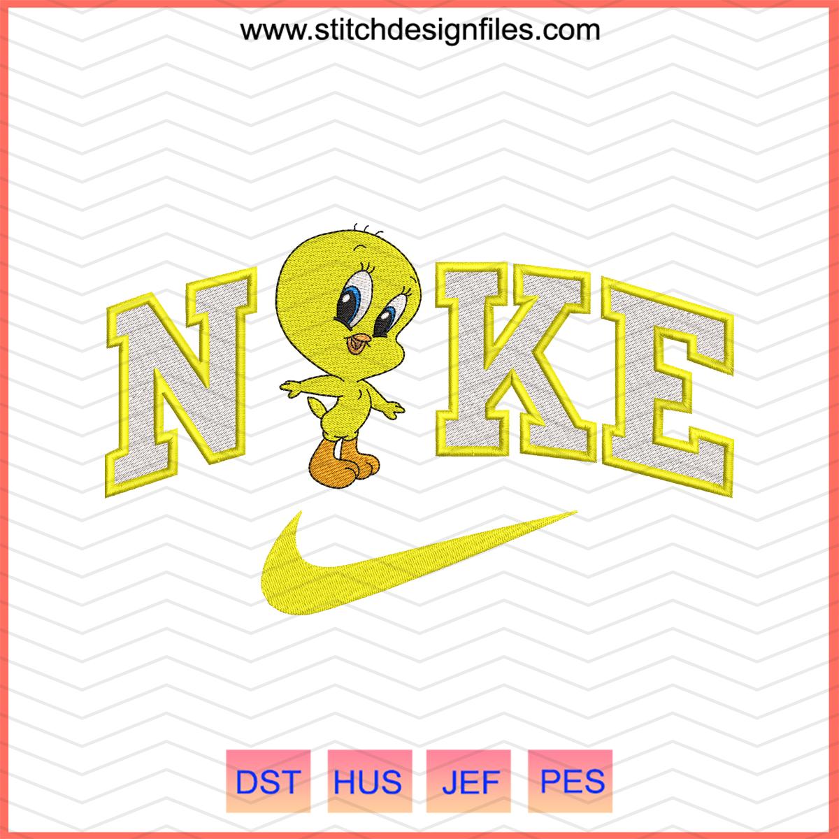 Nike x Sylvester Embroidery Design