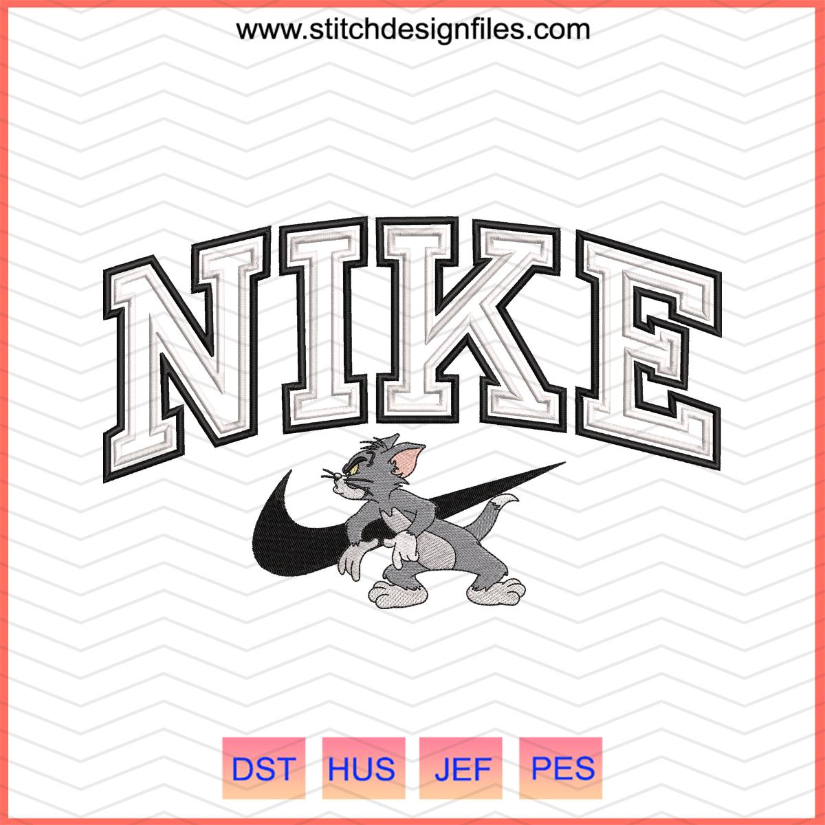 Nike x Tom Embroidery Design