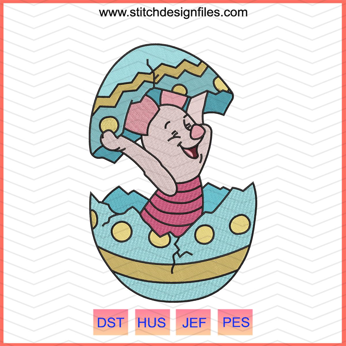 Winnie the Pooh Easter Eggs Embroidery File - winnie the pooh easter eggs embroidery file